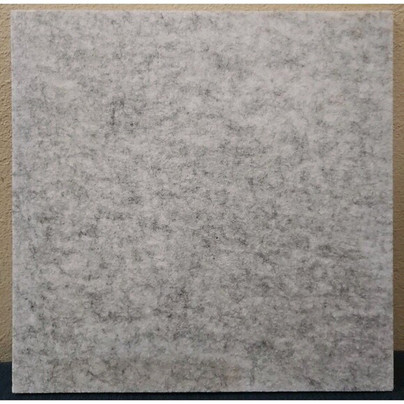 12" x 12" Gray Felt Tile 3/8"for Padding, Acoustic, Or Thermal Isolation - Picture 1 of 3